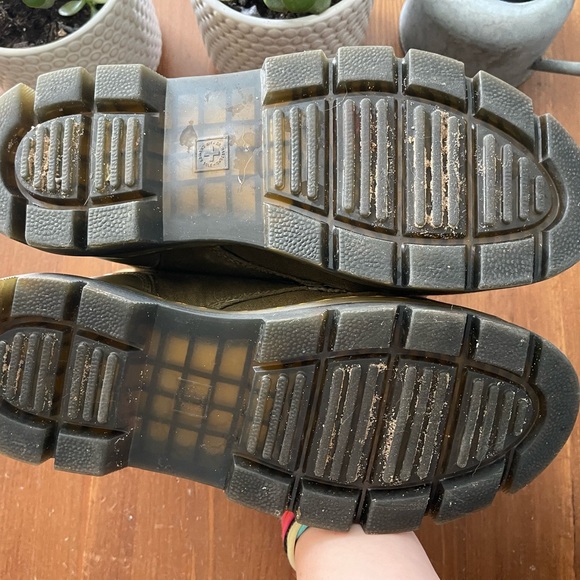 Dr. Martens mens Combs Nylon Grenade Green canvas book size 12 - Picture 10 of 13